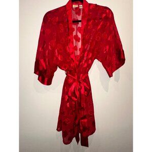 Frederik’s of Hollywood Y2K Heart Robe